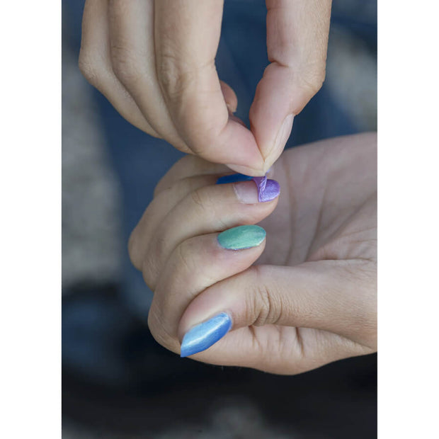 Vernis à ongles pelable bleu givré - Namaki