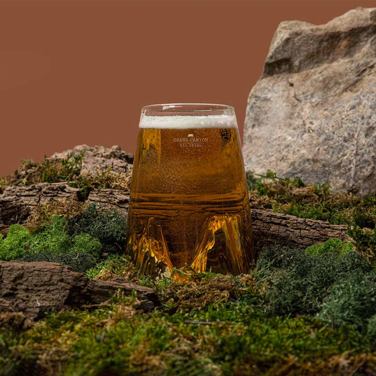 Verre design topographic - Grand Canyon