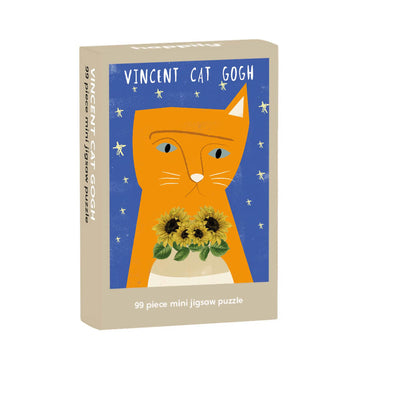 Vincent Cat Gogh - Mini Puzzle Happily