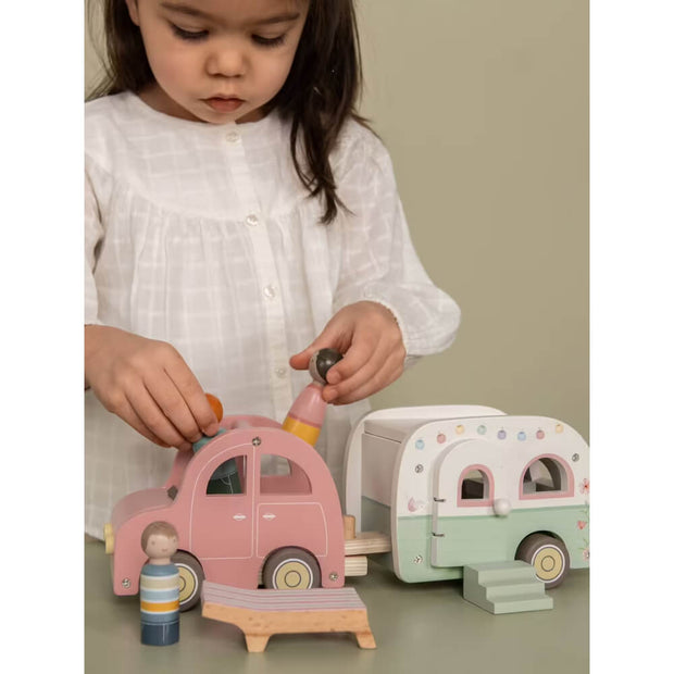 Voiture avec caravane - Little Dutch