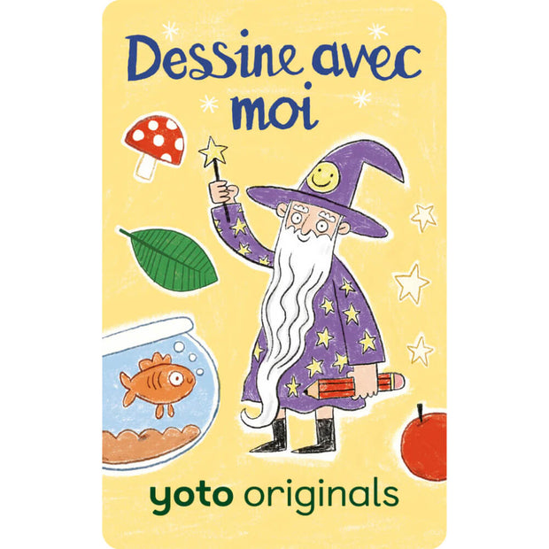 Carte audio dessine avec moi - Yoto