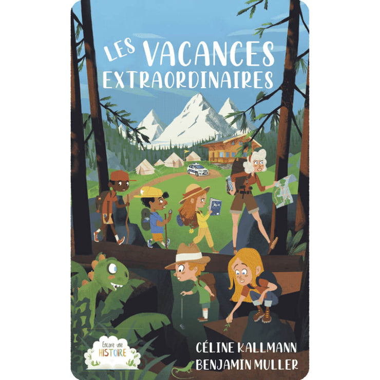 Carte audio Les vacances extraordinaires - Yoto
