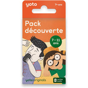 Carte audio pack découverte - 7/11 ans - Yoto