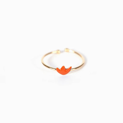 Bague MAPLE (orange) - MAPLE ring (orange)