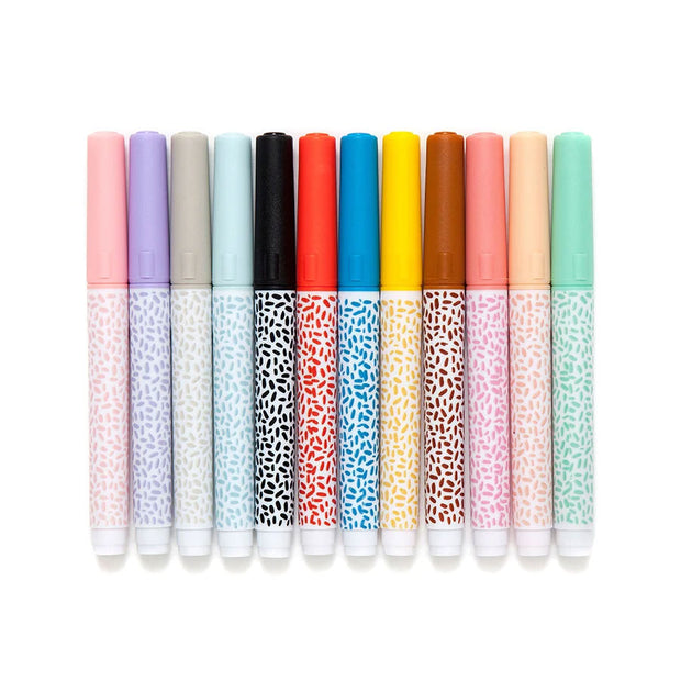12 Crayons Feutres - Petit Monkey