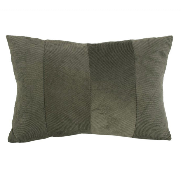 Coussin en velours - Moss Green