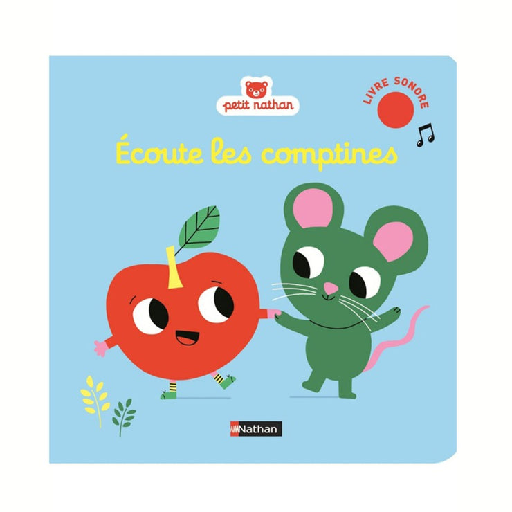 EDITIONS NATHAN - livre enfant - écoute les comptines 