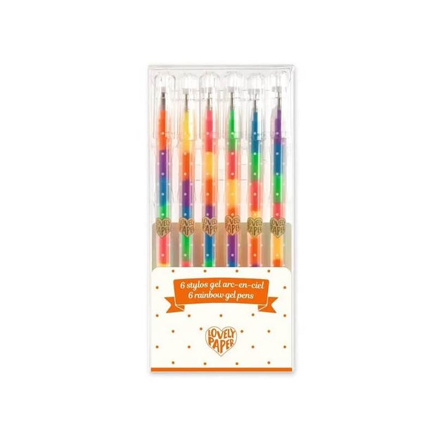 Stylos Gel Arc En Ciel - Djeco