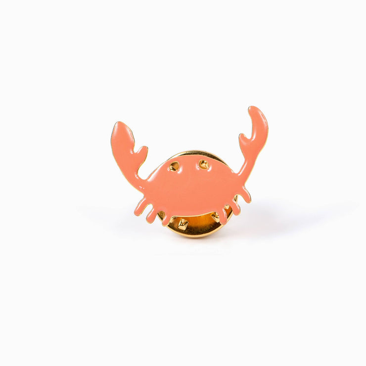 Pin's crabe FRANKLIN (mandarine) - FRANKLIN pin (mandarin)