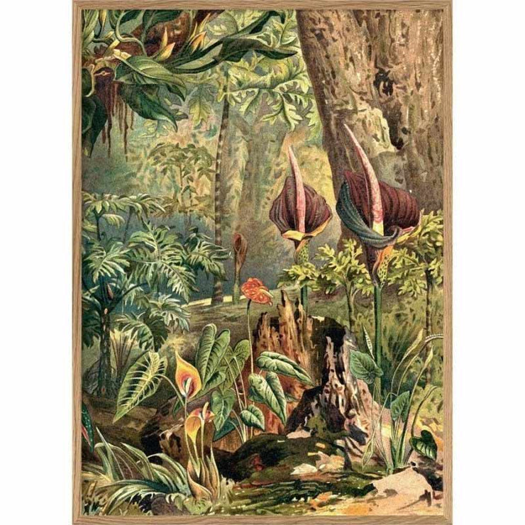 Affiche Jungle Aracae Droite  - French Blossom