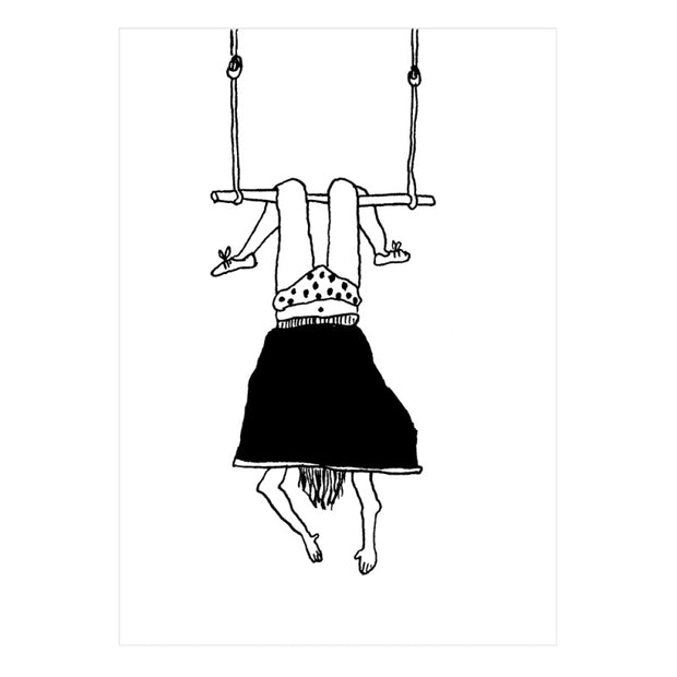 Affiche A3 Trapeze Girl - Helen B