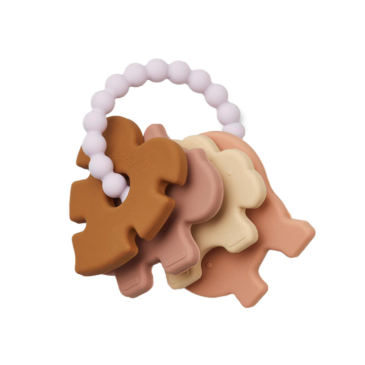 Anneau de dentition - Dino Rose