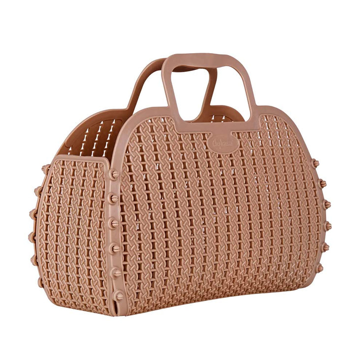 Mini Sac Pliable Warm Taupe