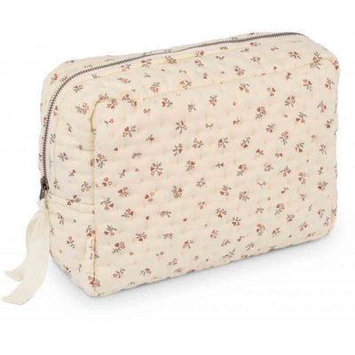 Grande trousse matelassée - Petit amour rose