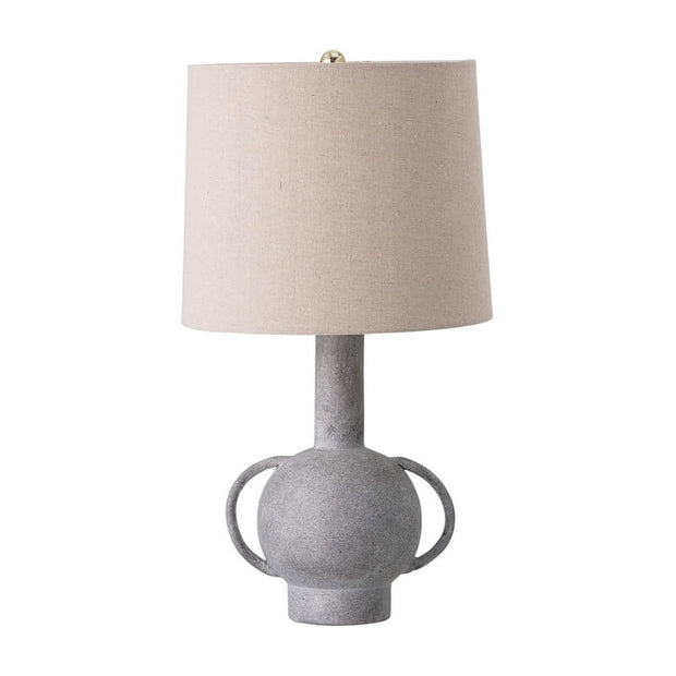 BLOOMINGVILLE - Lampe en terre cuite grise