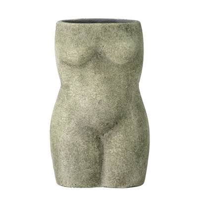 Bloomingville - superbe vase en terre cuite - corps de femme Emeli - décoration tendance