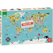 Puzzle Carte du Monde - Vilac
