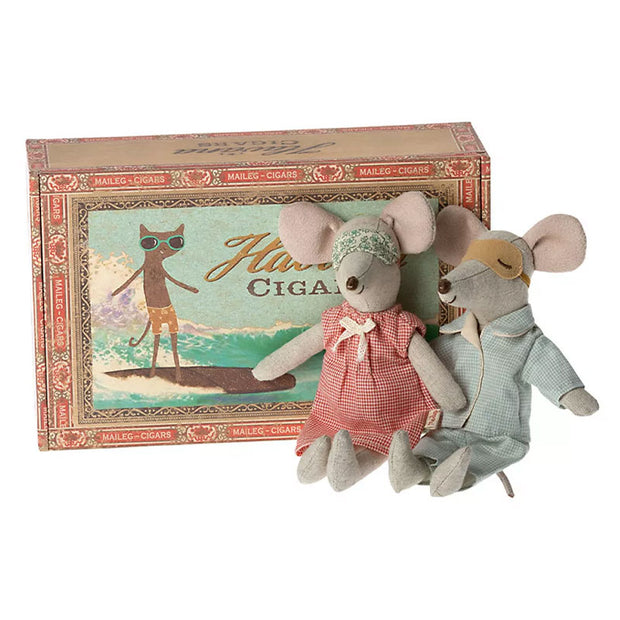 Figurine Souris - Maman & Papa