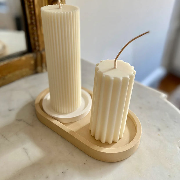 Bougie Cierge Fleur Giorgia - Flashlife