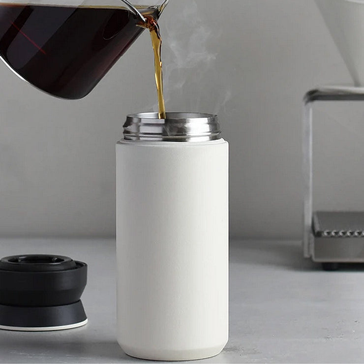 Bouteille isolante travel tumbler - Blanc -French Blossom
