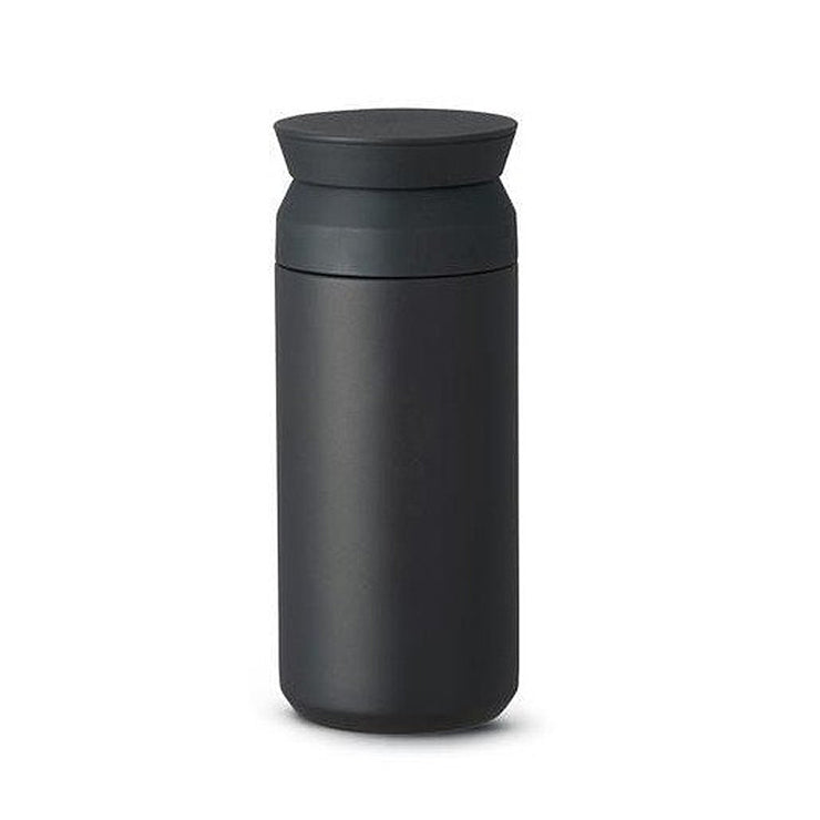 Bouteille isolante travel tumbler - Noir -Kinto