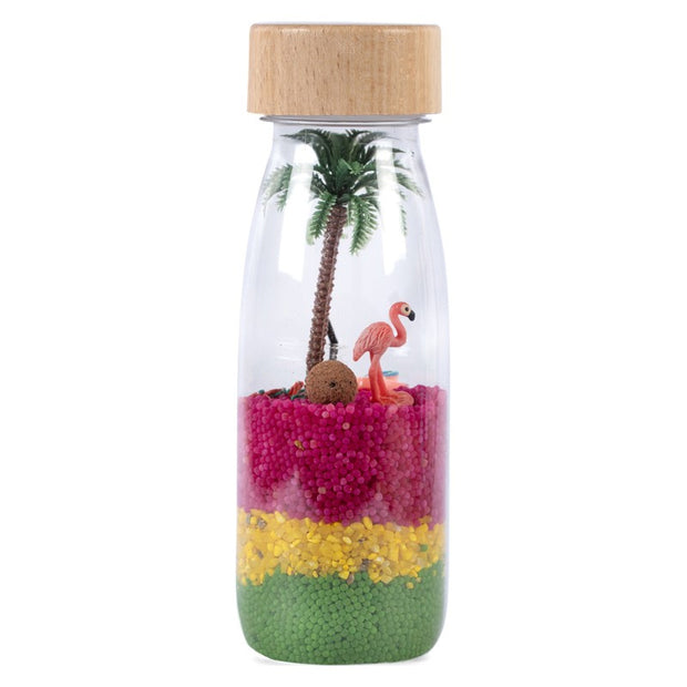 Bouteille sensorielle flamingantismes - Petit boum