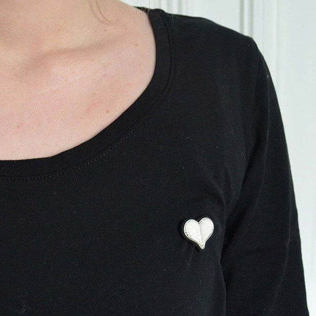 Petite broche - Coeur Argent - Macon et Lesquoy