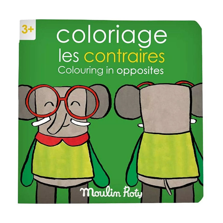 Coloriage popipop contraires - Moulin Roty