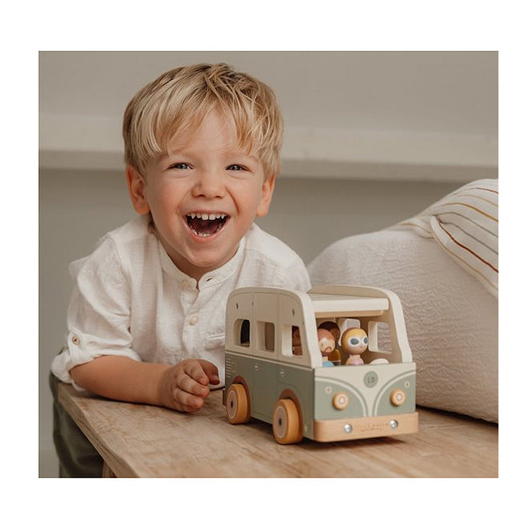 Van vintage en bois - Little Dutch
