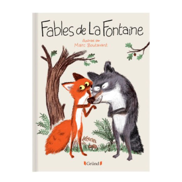 Livre Fables de la Fontaine - Grund