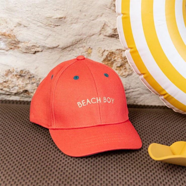 Casquette rouge Enfant - Beach Boy