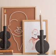 Chandelier bulle - Noir
