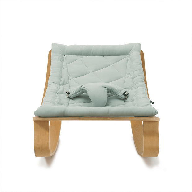 Transat bébé LEVO Hêtre / Coussin Farrow
