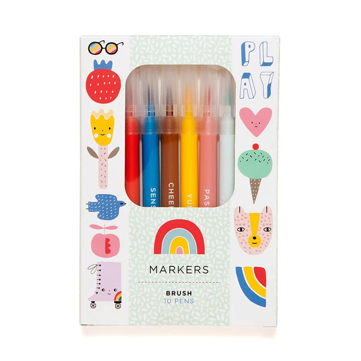 10 Crayons Feutres - Petit Monkey