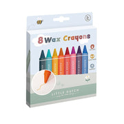 8 Crayons de Cire - Little Dutch