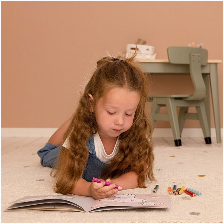 Crayons De Couleur En Bois - Little Dutch