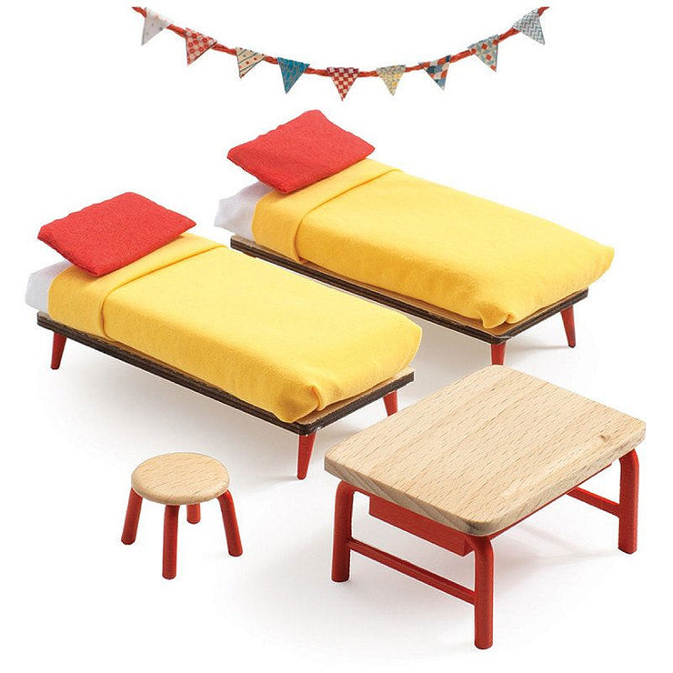 La chambre des enfants - Mobilier miniature
