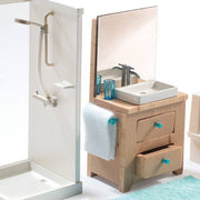 La salle de bain - Mobilier miniature