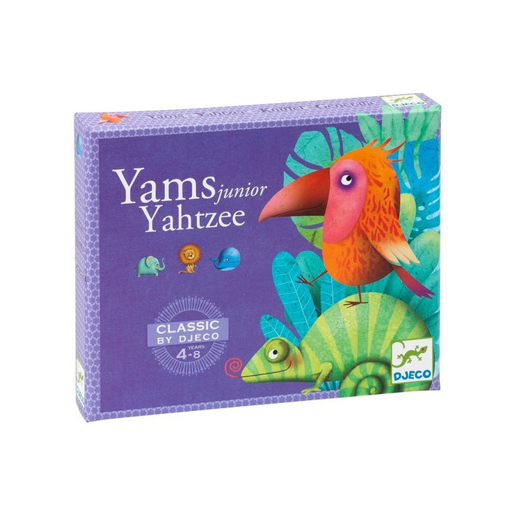 Le traditionnel jeu du Yam's version junior pour occuper les enfants à l'intérieur pendant des heures 
