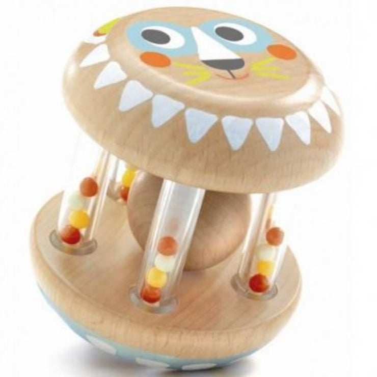 Idéal pour l'éveil de votre enfant ce très joli hochet en bois aux couleurs pastels va devenir son jouet préféré.