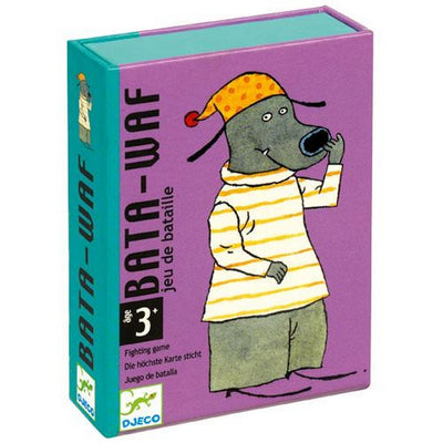 le jeu de cartes Bata-waf est un jeu de bataille fun et amusant pour divertir vos enfants à tous moment de la journée.