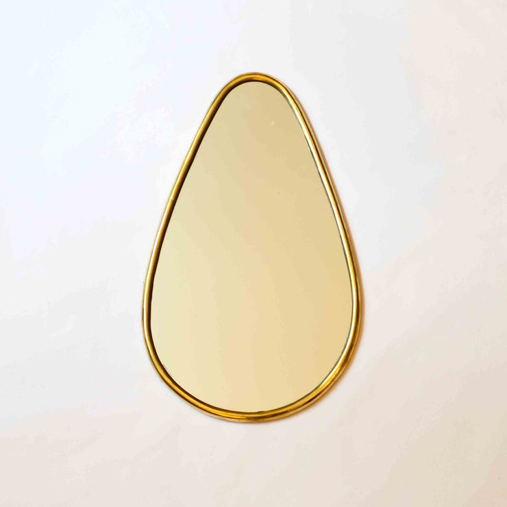 Miroir artisanal - Poire bords fins - Moyen