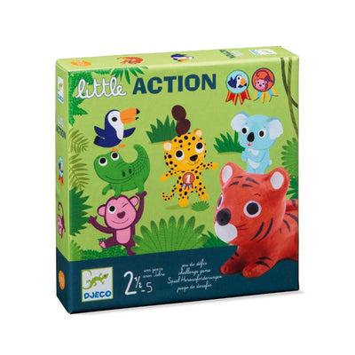 Jeu de société pour les petits afin de développer l'adresse à travers des défis amusants. 