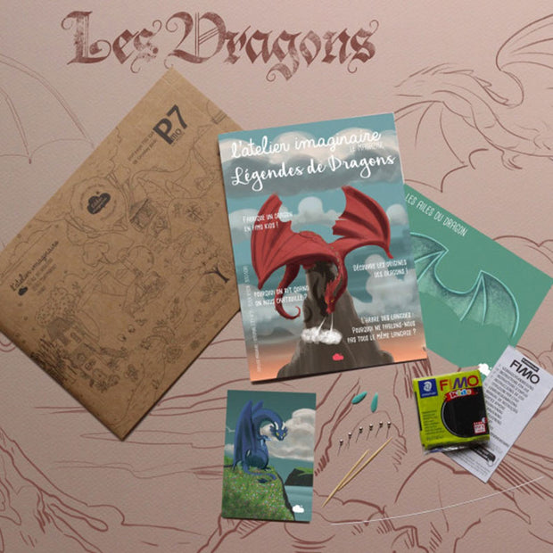 Kit Créatif Légendes de Dragons - L'Atelier Imaginaire