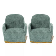 Mobilier miniature - Duo de Fauteuils
