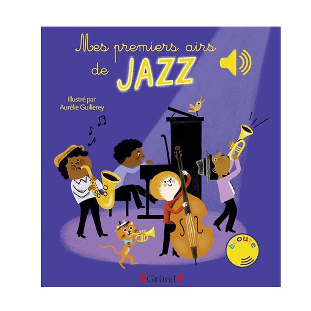 livre sonore - mes premiers airs de jazz