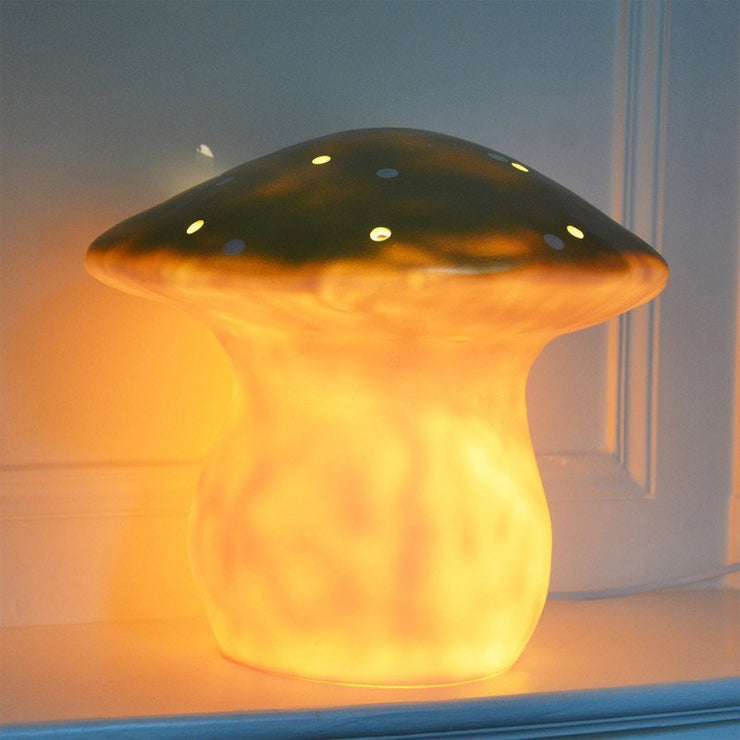 Lampe Champignon Dorée - Grand Format
