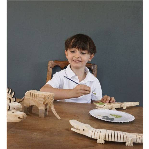 Egmont Toys - éléphant en bois à peindre - loisirs créatifs enfant 
