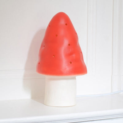 Lampe Champignon Rouge