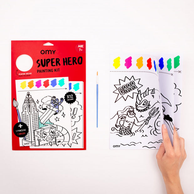 Kit de peinture - Super Héros
